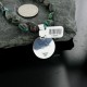 Handmade Certified Authentic Navajo .925 Sterling Silver Natural Turquoise Native American Necklace 370899597026