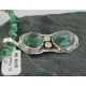 Handmade Certified Authentic Navajo .925 Sterling Silver Natural Turquoise Native American Necklace 370900566232