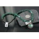 Handmade Certified Authentic Navajo .925 Sterling Silver Natural Turquoise Native American Necklace 370908751269