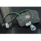 Handmade Certified Authentic Navajo .925 Sterling Silver Natural Turquoise Native American Necklace 370914599950
