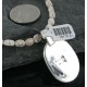 Handmade Certified Authentic Navajo .925 Sterling Silver Natural Turquoise Native American Necklace 370922279997