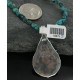 Handmade Certified Authentic Navajo .925 Sterling Silver Natural Turquoise Native American Necklace 370922466114