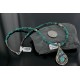 Handmade Certified Authentic Navajo .925 Sterling Silver Natural Turquoise Native American Necklace 370922466114