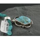 Handmade Certified Authentic Navajo .925 Sterling Silver Natural Turquoise Native American Necklace 370922657943