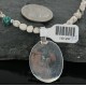 Handmade Certified Authentic Navajo .925 Sterling Silver Natural Turquoise Native American Necklace 370925515755