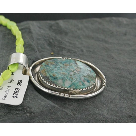 Handmade Certified Authentic Navajo .925 Sterling Silver Natural Turquoise Native American Necklace 370929937389 Handmade Certified Authentic Navajo .925 Sterling Silver Natural Turquoise Native American Necklace 370929937389