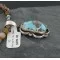 Handmade Navajo .925 Sterling Silver Natural Turquoise Native American Necklace 370953317050 Handmade Navajo .925 Sterling Silver Natural Turquoise Native American Necklace 370953317050