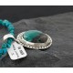 Handmade Certified Authentic Navajo .925 Sterling Silver Natural Turquoise Native American Necklace 370953998639