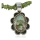 Handmade Certified Authentic Navajo .925 Sterling Silver Natural Turquoise Native American Necklace 370955346317