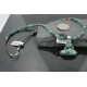 Handmade Certified Authentic Navajo .925 Sterling Silver Natural Turquoise Native American Necklace 370971195562