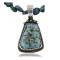 Handmade Certified Authentic Navajo .925 Sterling Silver Natural Turquoise Native American Necklace 370979991780