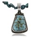 Handmade Certified Authentic Navajo .925 Sterling Silver Natural Turquoise Native American Necklace 370979991780