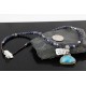 Handmade Certified Authentic Navajo .925 Sterling Silver Natural Turquoise Native American Necklace 370986910461
