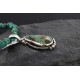 Handmade Certified Authentic Navajo .925 Sterling Silver Natural Turquoise Native American Necklace 370990860504