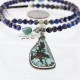 Handmade Certified Authentic Navajo .925 Sterling Silver Natural Turquoise Native American Necklace 370996213815 Handmade Certified Authentic Navajo .925 Sterling Silver Natural Turquoise Native American Necklace 370996213815