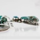 Handmade Certified Authentic Navajo .925 Sterling Silver Natural Turquoise Native American Necklace 370997962876