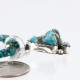Handmade Certified Authentic Navajo .925 Sterling Silver Natural Turquoise Native American Necklace 370998610377