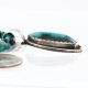 Handmade Certified Authentic Navajo .925 Sterling Silver Natural Turquoise Native American Necklace 370999026780