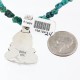 Handmade Certified Authentic Navajo .925 Sterling Silver Natural Turquoise Native American Necklace 370999673252