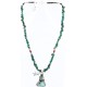 Handmade Certified Authentic Navajo .925 Sterling Silver Natural Turquoise Native American Necklace 371006126679