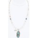Handmade Certified Authentic Navajo .925 Sterling Silver Natural Turquoise Native American Necklace 371020933913 Handmade Certified Authentic Navajo .925 Sterling Silver Natural Turquoise Native American Necklace 371020933913