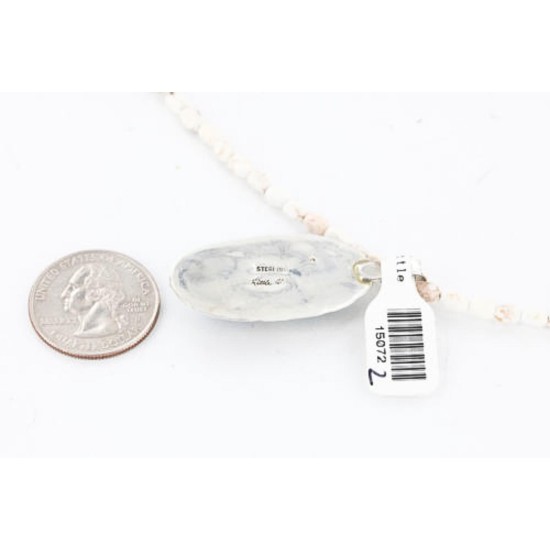 Handmade Certified Authentic Navajo .925 Sterling Silver Natural Turquoise Native American Necklace 371020933913 Handmade Certified Authentic Navajo .925 Sterling Silver Natural Turquoise Native American Necklace 371020933913