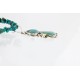 Handmade Certified Authentic Navajo .925 Sterling Silver Natural Turquoise Native American Necklace 371029386459