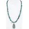Handmade Navajo .925 Sterling Silver Natural Turquoise Native American Necklace 371029421175 Handmade Navajo .925 Sterling Silver Natural Turquoise Native American Necklace 371029421175