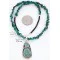 Handmade Navajo .925 Sterling Silver Natural Turquoise Native American Necklace 371029421175 Handmade Navajo .925 Sterling Silver Natural Turquoise Native American Necklace 371029421175