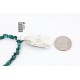 Handmade Certified Authentic Navajo .925 Sterling Silver Natural Turquoise Native American Necklace 371029421175