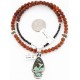 Handmade Certified Authentic Navajo .925 Sterling Silver Natural Turquoise Native American Necklace 371052218688