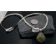 Handmade Certified Authentic Navajo .925 Sterling Silver Natural Turquoise Native American Necklace 390611347486
