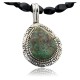 Handmade Certified Authentic Navajo .925 Sterling Silver Natural Turquoise Native American Necklace 390645428986