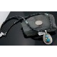 Handmade Certified Authentic Navajo .925 Sterling Silver Natural Turquoise Native American Necklace 390646432501