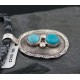 Handmade Certified Authentic Navajo .925 Sterling Silver Natural Turquoise Native American Necklace 390646432501