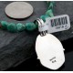 Handmade Certified Authentic Navajo .925 Sterling Silver Natural Turquoise Native American Necklace 390646480458