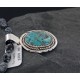 Handmade Certified Authentic Navajo .925 Sterling Silver Natural Turquoise Native American Necklace 390649031136