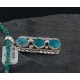 Handmade Certified Authentic Navajo .925 Sterling Silver Natural Turquoise Native American Necklace 390650737694