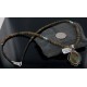 Handmade Certified Authentic Navajo .925 Sterling Silver Natural Turquoise Native American Necklace 390651289966