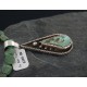 Handmade Certified Authentic Navajo .925 Sterling Silver Natural Turquoise Native American Necklace 390655209628