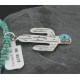 Handmade Certified Authentic Navajo .925 Sterling Silver Natural Turquoise Native American Necklace 390667607095
