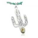 Handmade Navajo .925 Sterling Silver Natural Turquoise Native American Necklace 390668434731