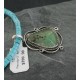 Handmade Certified Authentic Navajo .925 Sterling Silver Natural Turquoise Native American Necklace 390672468858