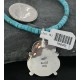 Handmade Certified Authentic Navajo .925 Sterling Silver Natural Turquoise Native American Necklace 390672468858