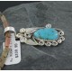 Handmade Certified Authentic Navajo .925 Sterling Silver Natural Turquoise Native American Necklace 390675773233