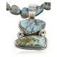 Handmade Certified Authentic Navajo .925 Sterling Silver Natural Turquoise Native American Necklace 390687654601