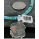 Handmade Certified Authentic Navajo .925 Sterling Silver Natural Turquoise Native American Necklace 390697239936