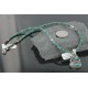 Handmade Certified Authentic Navajo .925 Sterling Silver Natural Turquoise Native American Necklace 390713343678