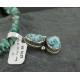Handmade Certified Authentic Navajo .925 Sterling Silver Natural Turquoise Native American Necklace 390719824825