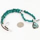 Handmade Certified Authentic Navajo .925 Sterling Silver Natural Turquoise Native American Necklace 390737814258